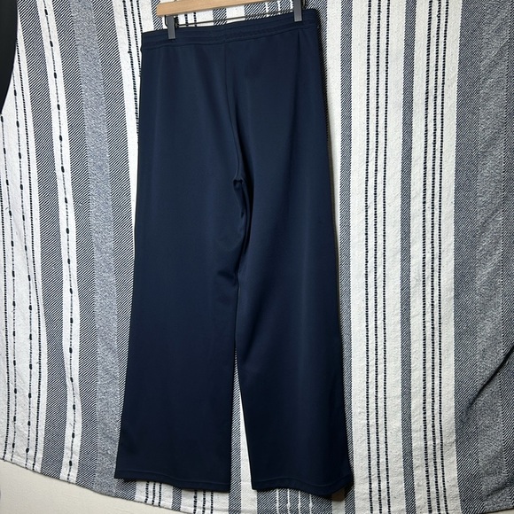 Tory Burch Sport Ruffle Tear Away Wide Leg Track Pants - Picture 5 of 8